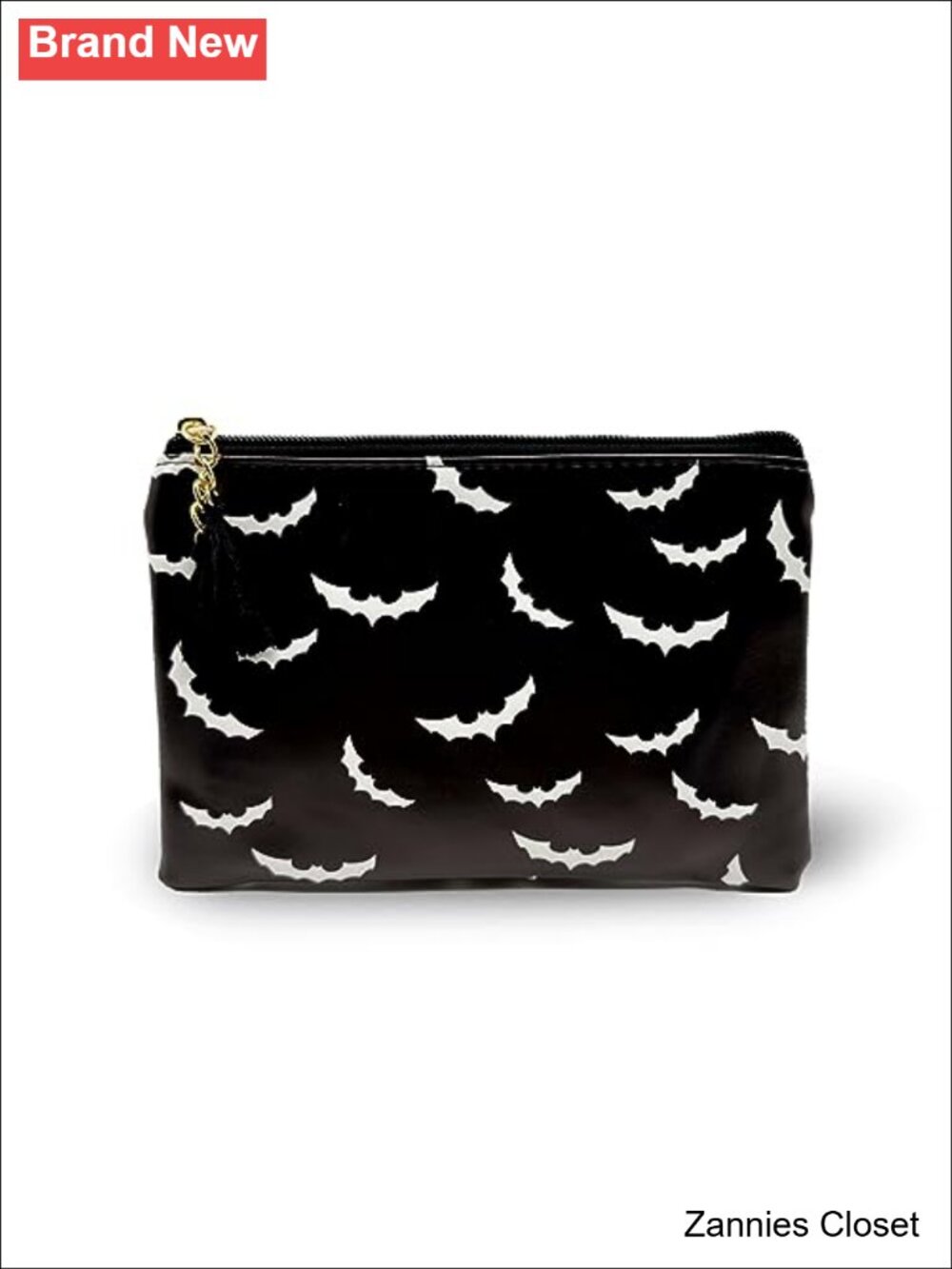 👻 Cute Small PU Leather Cosmetic Bag Mini Makeup Bag Travel Toiletry Organizer